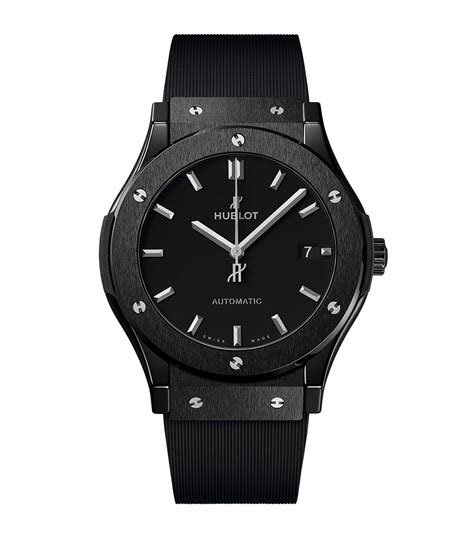 Hublot black ceramic watch